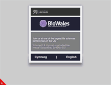 Tablet Screenshot of biowales.com